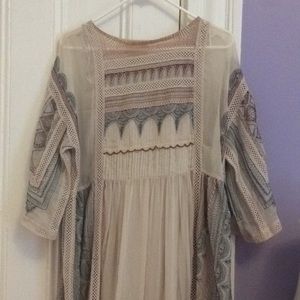 Anthropologie Boho Dress